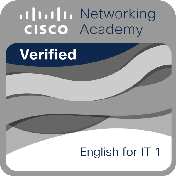 Badge English IT 1